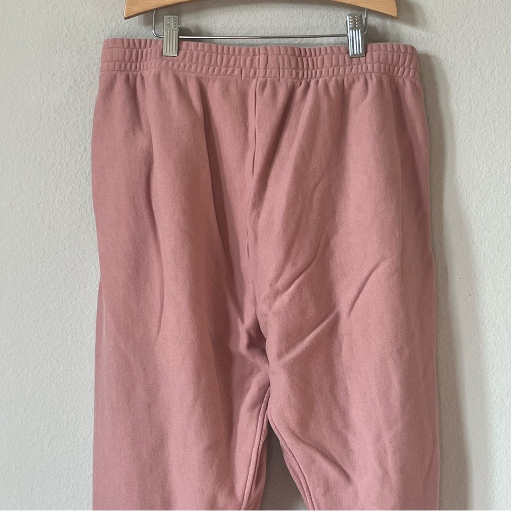 Rag & Bone Terry Dusty Pink Sweatpants Joggers Organic Cotton Size M - Picture 8 of 12